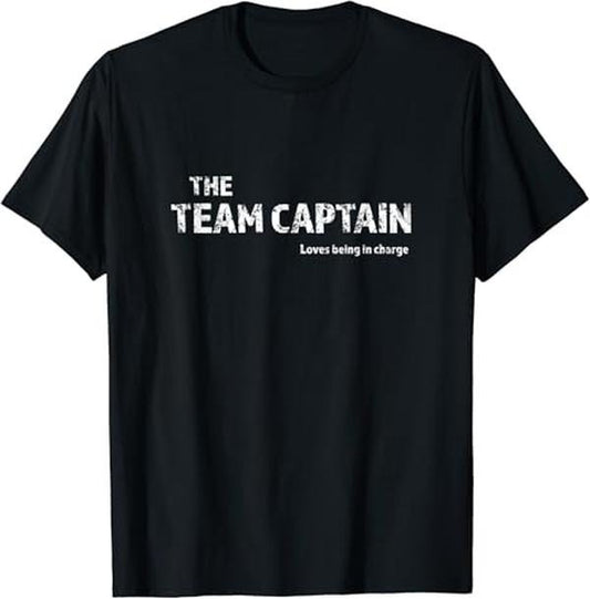 Funny Bar Shirts, Bar Trivia Team Captain Funny T-Shirt Menswear Top - Funny Shirts For Night Out Casual Classic