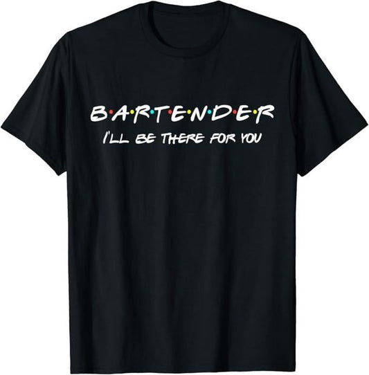 Funny Bar Shirts, Cool Bartender Funny Humor T-Shirt Menswear Top - Funny Shirts For Night Out Casual Classic