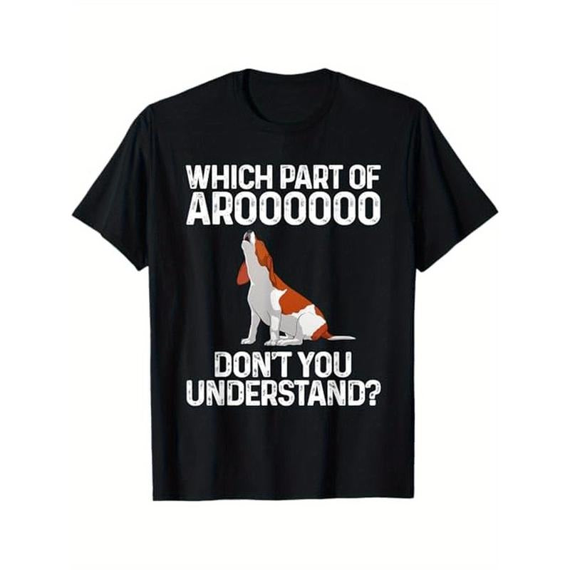 Funny Beagle Design For Men Hound Beagle Dog Lovers T-Shirt, 100% Cotton, Gifts for Men Dad Husband Grandpa, S-XXXL, Black made in usa