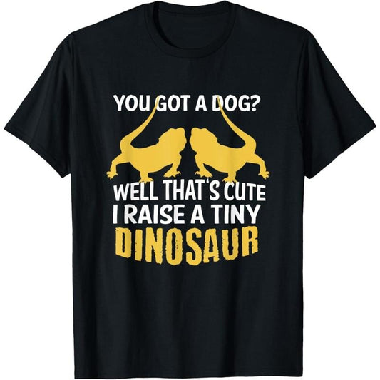 Funny Bearded Dragon Graphic Pet Lizard Reptile Keeper Gift T-Shirt made in usa