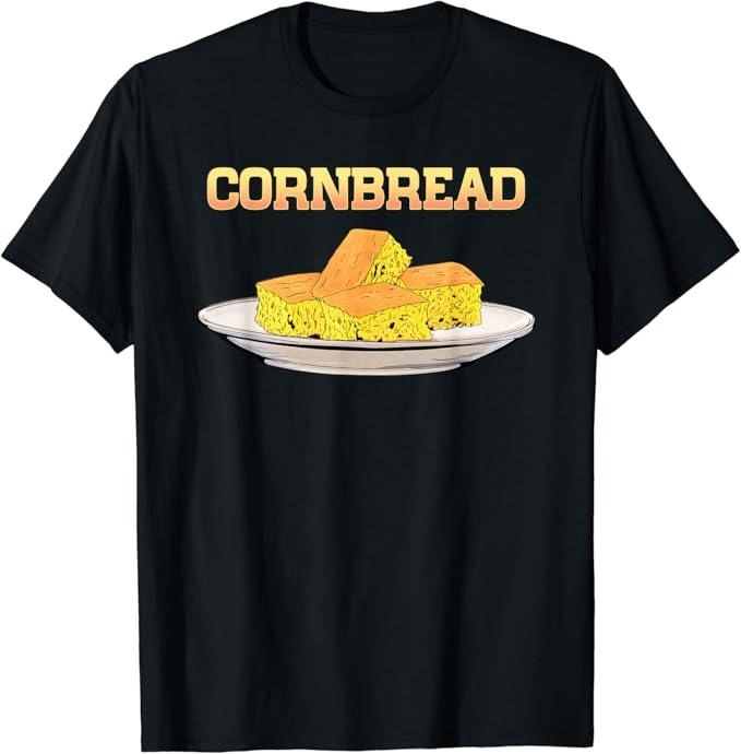 Funny Best Friend Shirts, Gift For Best Friend, Cornbread Food Matching for Couples and Best Friends T-Shirt Menswear Top Casual Classic