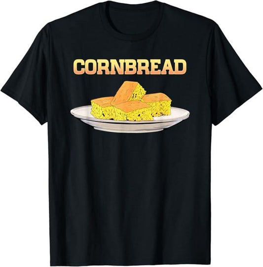 Funny Best Friend Shirts, Gift For Best Friend, Cornbread Food Matching for Couples and Best Friends T-Shirt Menswear Top Casual Classic