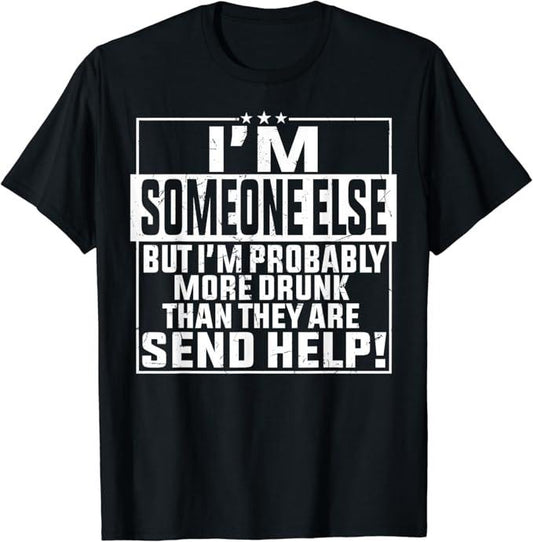 Funny Best Friend Shirts, Gift For Best Friend, If Found Drunk Please Return To Friend Funny T-Shirt Menswear Top Casual Classic