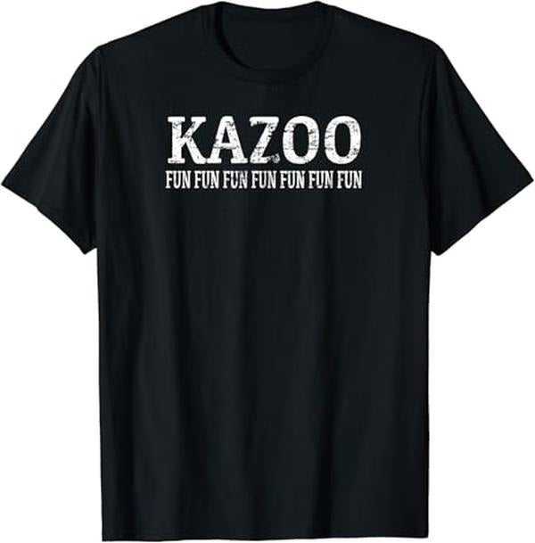 Funny Best Friend Shirts, Gift For Best Friend, Kazoo Fun With Friends Funny MEME Vintage T-Shirt Menswear Top Casual Classic