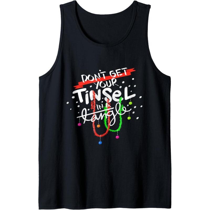 Funny Christmas Gifts for Women Tank Top Made in USA