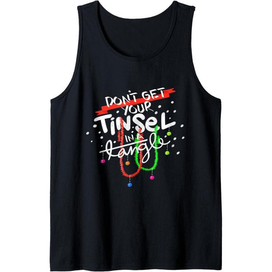 Funny Christmas Gifts for Women Tank Top Made in USA
