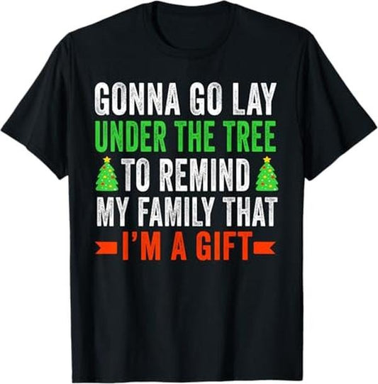 Funny Christmas Shirt, Christmas Gift, Funny Christmas Tree Shirt Women Men T-Shirt - Menswear Top