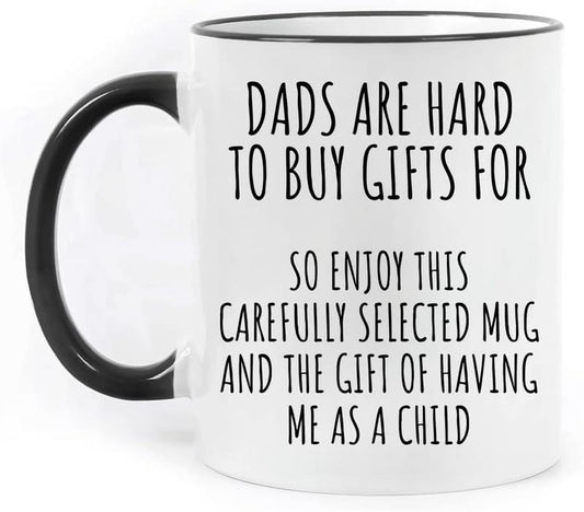 Funny Coffee Mug For Dad, Father's Day Gifts Mug, Gift For Dad From Daughter Son, Dad Gifts Tea Cup, Cool Father Mug, New Dad Cup, Novelty Coffee Mug, Gifts For Men Father, 11 15oz Ceramic Cup, Gag Gifts For Men