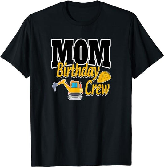 Funny Construction Work Shirts, Funny Mom Birthday Under Construction Work Crew T Shirt Menswear Casual Cotton