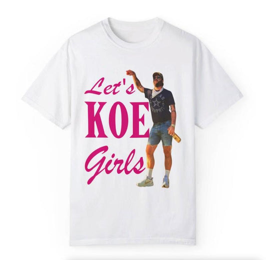 Funny Country Music Concert T-shirt, Western Comfort Colors Tee, Titos Bottle Koe Shirt, Gift for Koe Fans