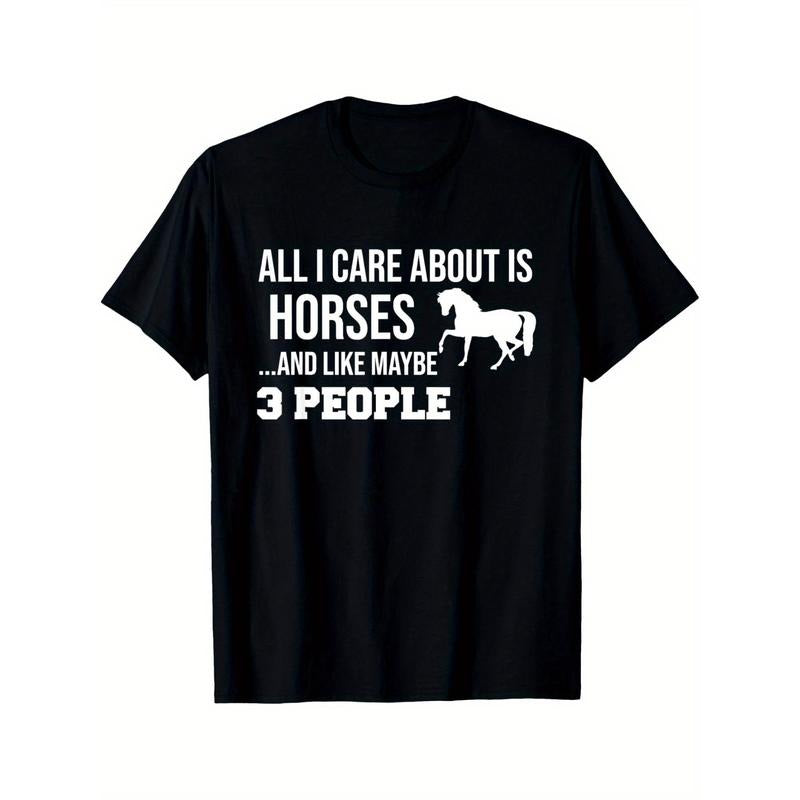 Funny Cute Horse Shirt Gift Men Women Teens T-Shirt made in usastyle{n002}2
