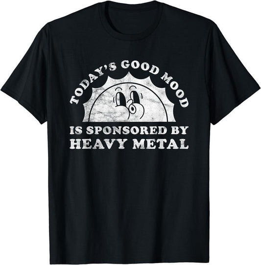 Funny Cute Vintage Retro Heavy Metal or Heavy Metal T-Shirt | Unisex Cotton Tee Gift, Crewneck, Short Sleeve