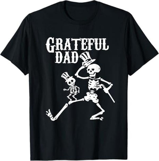 Funny Halloween Shirts For Men, Grateful Dad Halloween Holidays Funny T-Shirt Menswear - Available from size S to 5XL