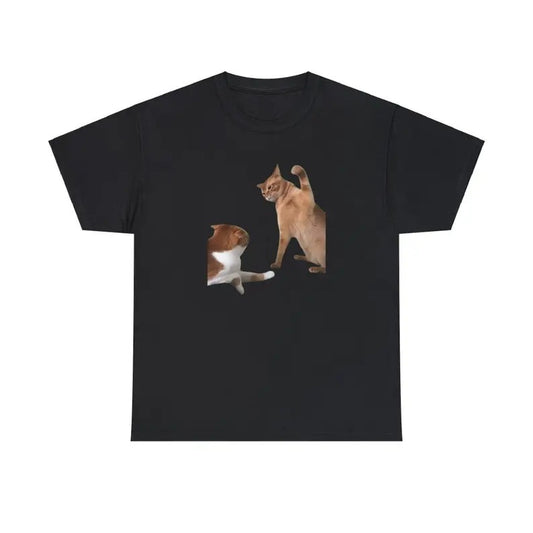 Funny Meme Shirt, Cat Slapping Tee, Cat Meme Gift Unisex T-Shirt