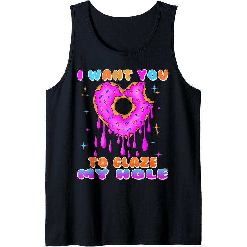 Funny Offensive Embarrassing Inappropriate Adult Humor Women Tank Top made in usa