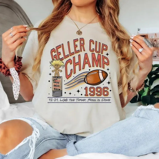 Geller Bowl Friendsgiving Shirt, Friends tshirt_Shirt Gift For Woman and Man Unisex T-Shirt