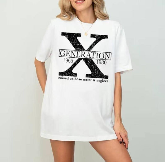 Generation X T Shirt, Generation X Raised on Hose Water and Neglect Shirt, Gen X Sweaterstyle{n002}2
