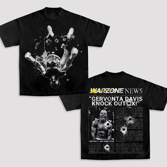 Gervonta Tank Davis Flip Shirt, Boxing T-shirt, Boxer Tee, Sports Shirt, UFC Shirt, MMA Shirt, Workout T-shirt, Gift for Him Gift For Her Streetwear Shortsleeve Crewneck Clothing