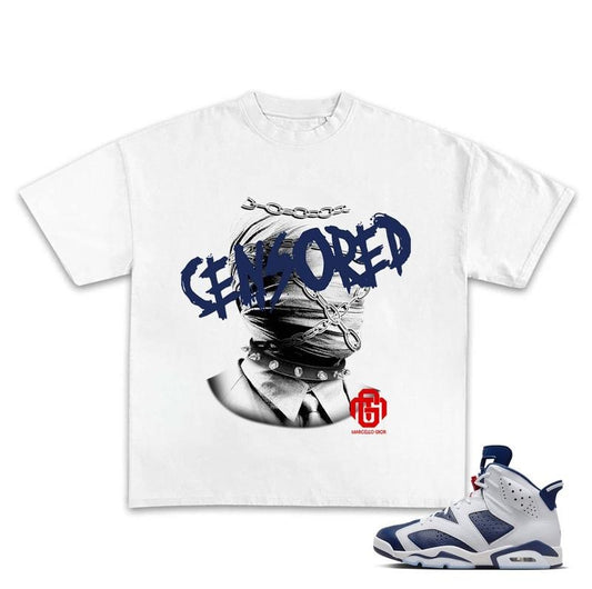 Get Money Shirt To Match Sneaker, 6S White And Midnight Navy Unisex Shirt Hiphop Rap Tee, Streetwear Y2K Shirt Cotton Menswear Top