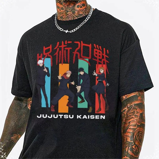 Gojo Team Shirt, Tokyo Team Jujutsu Kaisen Character Jujutsu Kaisen Shirt Yuji Gojo, JJK Jujutsu Kaisen Anime Tshirt, Japanese Anime Manga Anime Lovers Anime Tshirt gojo shirt katsuki shirt