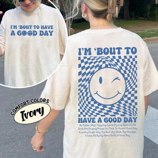Good Day Song by Forrest Frank Shirt, Smiling Happy Vibes Concert Shirt, Music Lover Gift, Festival Apparel, Summer Vibes Shirt