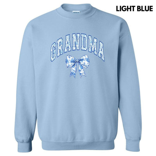 Grandma Ginger Jar Florals Sweatshirt 'NLB'