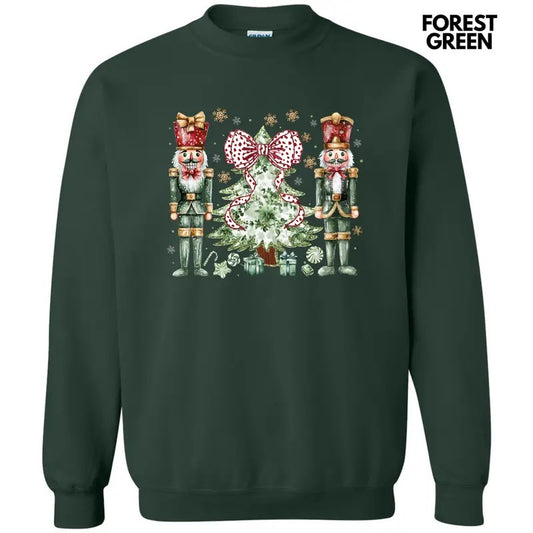 Green Nutcracker Holiday Sweatshirt 'NLB