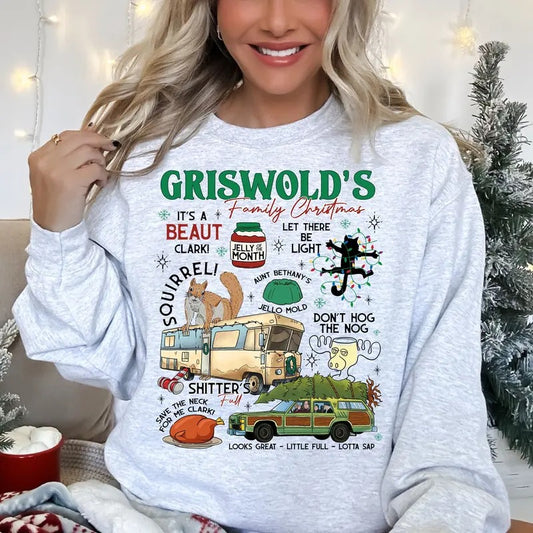 Griswold Christmas Sweatshirt Shirt, Griswold Co Sweater, Christmas Tree Farm Shirt, National Lampoon's, Unisex Short Sleeve Tee