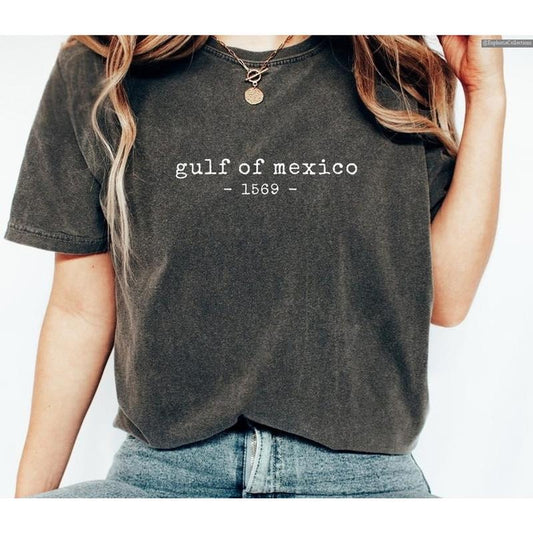 Gulf of Mexico T-Shirt, Gulf Coast Shirt Texas Alabama Mississippi Florida Beach - American Mexican - Patriotic Tee Shirt , Global Trending Outfits