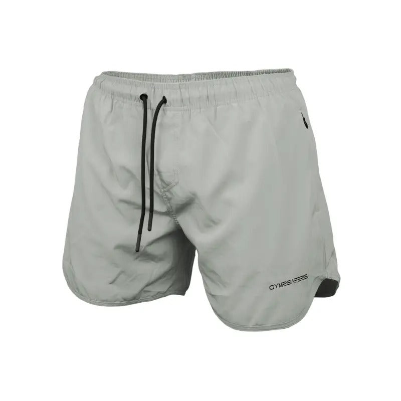 Gymreapers Dynamic Training Shorts - Slate, Lightweight Summer Sports Shorts with Compression Liner