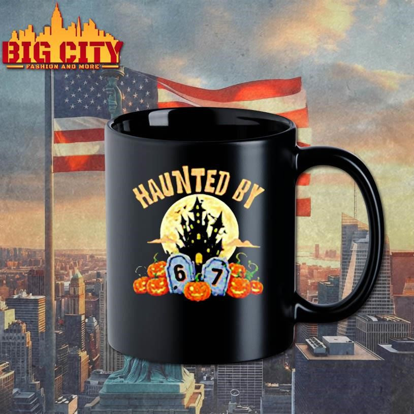 HAUNTED BY 6 7 Halloween Shirt