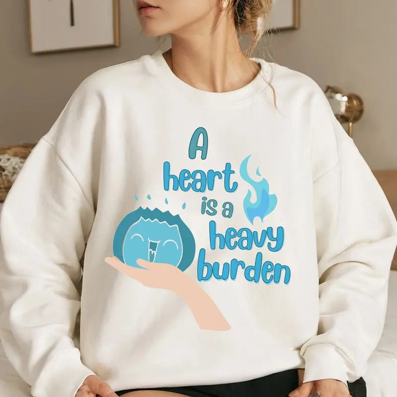 HC A Heart Is A Heavy Burden Characters Anime Lovers Shirt Crewneck Hoodie, Manga Shirt