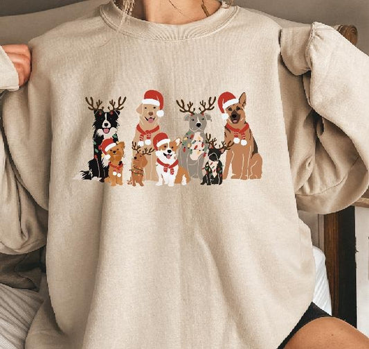 HOLIDAY DOGS SWEATSHIRT