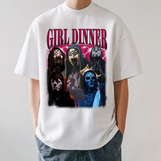 [HOT NEW] Vintage Sleep Token Girl Dinner T-Shirt, Sweatshirt, Hoodie, Tour 2025 Concert Merch, Rock Music Tee, Gifts for Fans