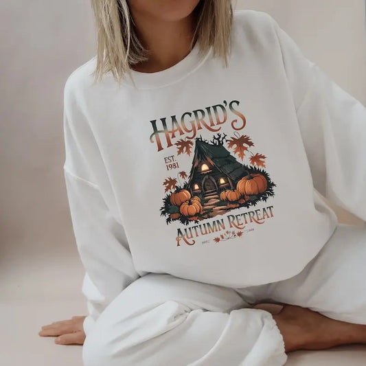 Hagrid's Pumpkin Farm Sweatshirt, Thanksgiving 2024 hoodie, Fall Sweatshirt, Halloween Sweatshirt, Pumpkin Sweatshirt, Fall Shirt,Book Lover Gift  T-shirt, sweater and Hoodie