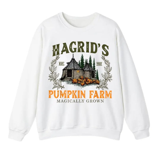 Hagrid's Pumpkin Farm Sweatshirt, Thanksgiving 2024, Fall Sweatshirt For Men And Women