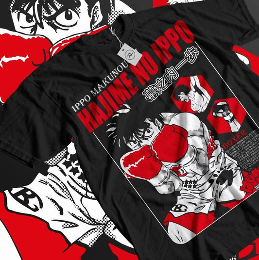 Hajime No Ippo shirt, Kamogawa Boxing Tee, Ippo Makunouchi T-shirt, Anime Shirt