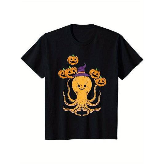 Halloween Octopus Fun Fall Costume Men's T-shirt Made in USA