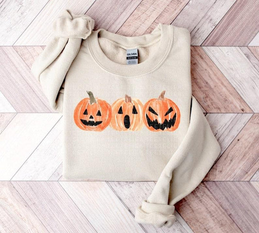 Halloween Sweatshirt Cute Pumpkin Sweatshirt Jack o Lantern Halloween Shirts Crewneck Pullover Sweater Matching Fall Thanksgiving Outfit  T-shirt, sweater and Hoodie