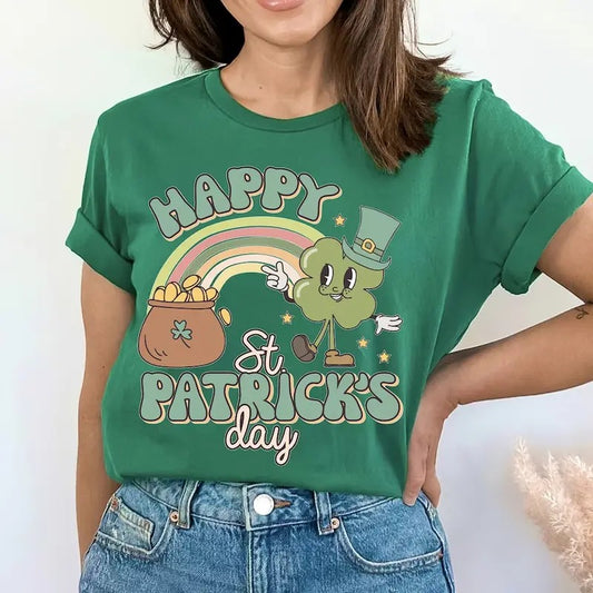Happy St Patrick's Day Shirt, St Patrick's Day Shirt, St Patty's Shirt, Lucky Shirt, Luck of the Irish, Irish Day Shirt, Rainbow Shirt, Hodie and Sweater, T-Shirtstyle{n002}2