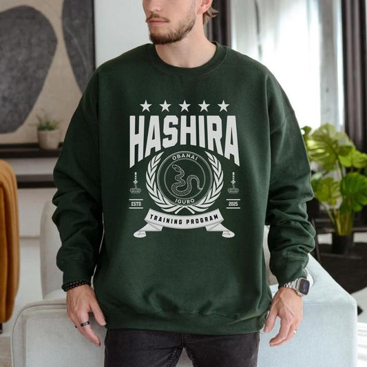 Hashira Anime Shirt, Academy Shirt for DS Fans, Anime Lovers Gift, Collage Obanai Training Program Shirt