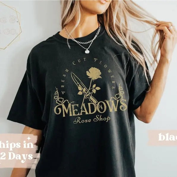 Haunting Adeline Shirt Zade Mead0ws 0fficially Licensed Merch R0mance 0f the Stars Dark R0mance Gift f0r Her B00kT0k Smut Reader B00kish shirt