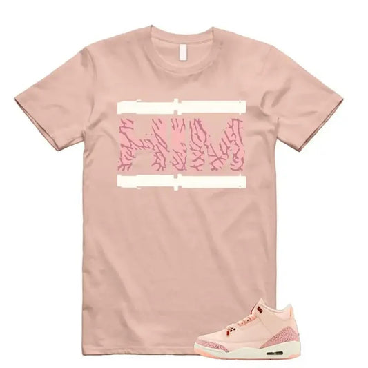 Him Match 3 Valentine Sneakers Sneakers Outfits, Embrace Streetwear with Graphic Tee Cotton T-shirt, Y2K, Hip Hop, Rap Style
