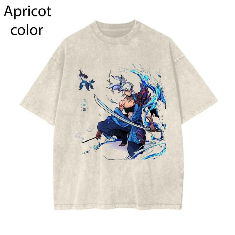 Hisuian Samurott T-shirt, Pokemon Samurott, Pokemon Shirt Graphic Tee, PKM Shirt, Anime Shirt, vintage T-shirt