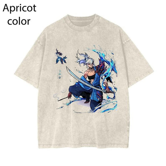 Hisuian Samurott T-shirt, Pokemon Samurott, Pokemon Shirt Graphic Tee, PKM Shirt, Anime Shirt, vintage T-shirt