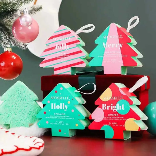 Holiday Tree Spongelle Buffer