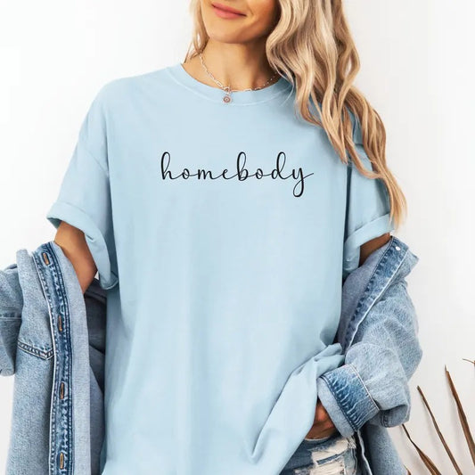Homebody Print Custom colors tee shirt Casual
