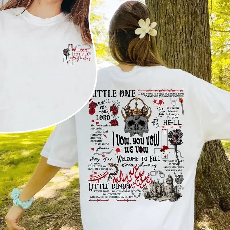 House of LOrds shirt, The RituaI Book shirt, Dark Romance Book Club shirt, Dark Academia shirt, MoraIiy Grey Book Club shirt, acotar merch