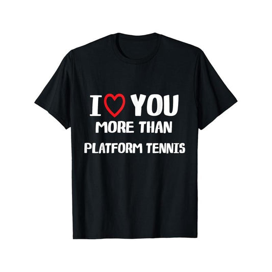 I Love You More Funny Valentines Day Novelty Graphic Printed Tee, Short Sleeve Boys Valentine'S Day T-Shirt for Boyfriend Bf Lover 100% Cotton made in usa