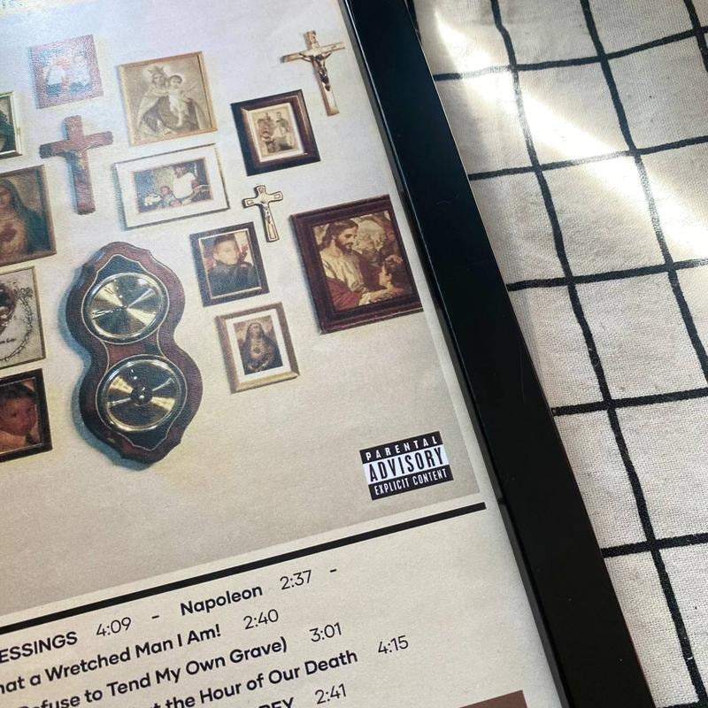 I Love You SB Lyrics Poster, Ruby Da Cherry And Scrim Print, G59 Greyday Gift For Fans, Music Poster | Album Cover Poster | Wall Decor | Music Giftstyle{n002}2